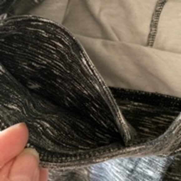 Athleisure Minimalist Gray Marled Leggings Mossimo M - Picture 5 of 6